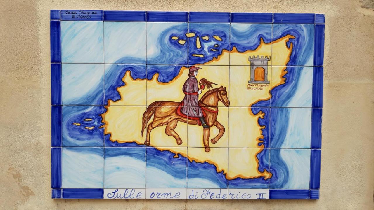 San Nicolo Holiday Home Montalbano Elicona Buitenkant foto