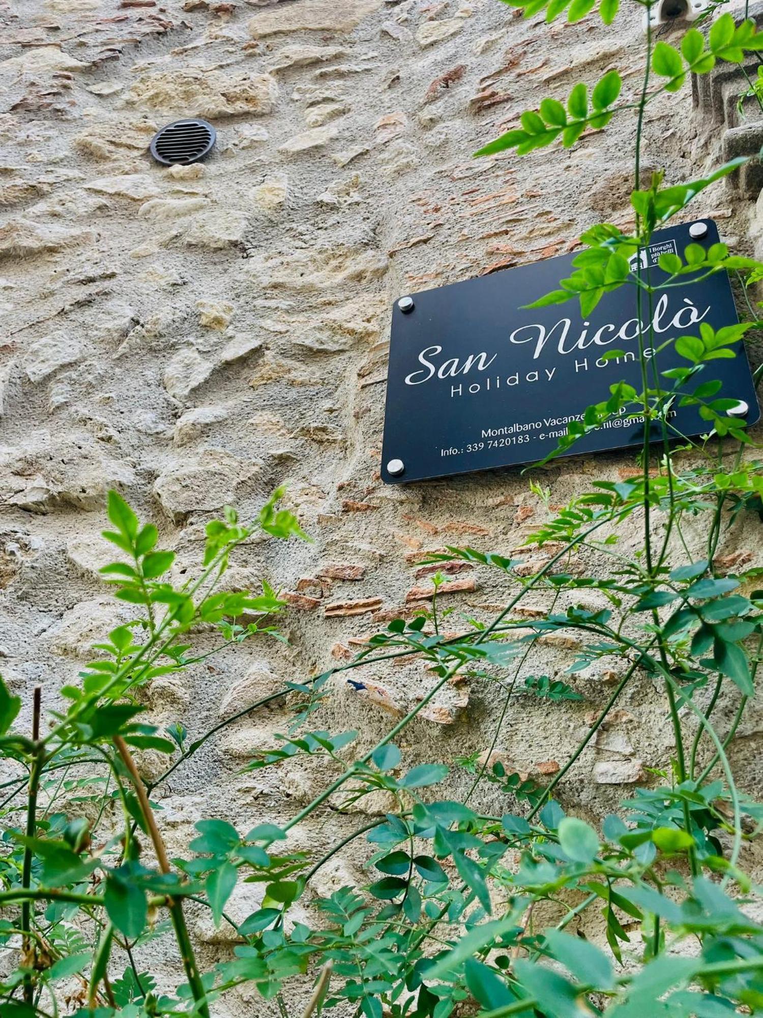 San Nicolo Holiday Home Montalbano Elicona Buitenkant foto